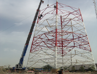 Implementation of the telecommunication tower